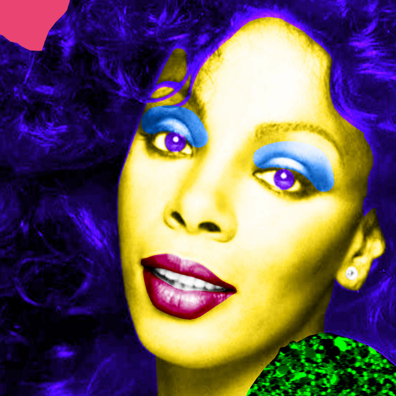 Donna Summer - bespoke diva canvases