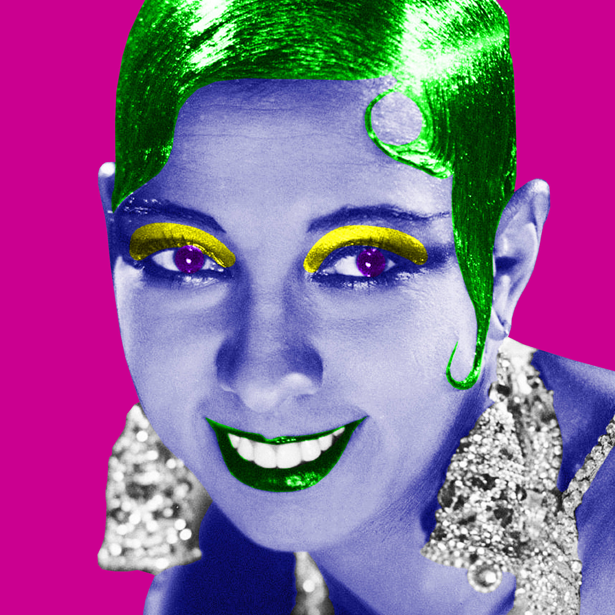 Bespoke Diva Canvases - Josephine Baker